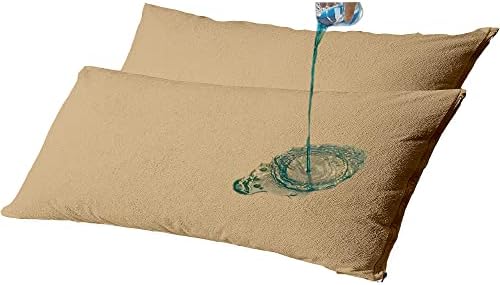 Ultra Soft Terry Cotton Pillow Protector with Zipper Closure