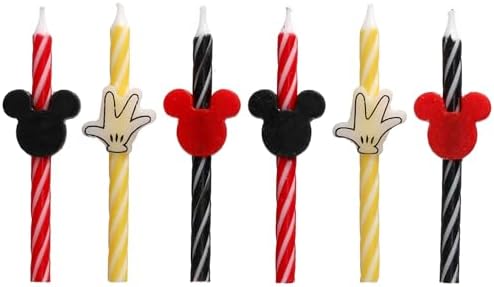DecoPac Disney Mickey Mouse Birthday Candles