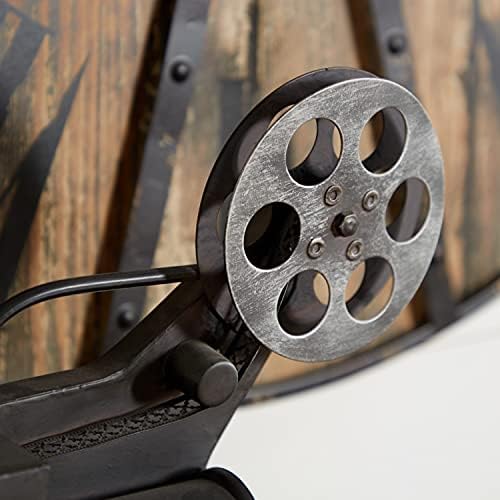 Deco 79 Vintage Camera Sculpture 14x4x19 Black