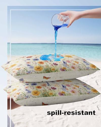 Waterproof Pillow Protector 2 Pack with Zipper 1
