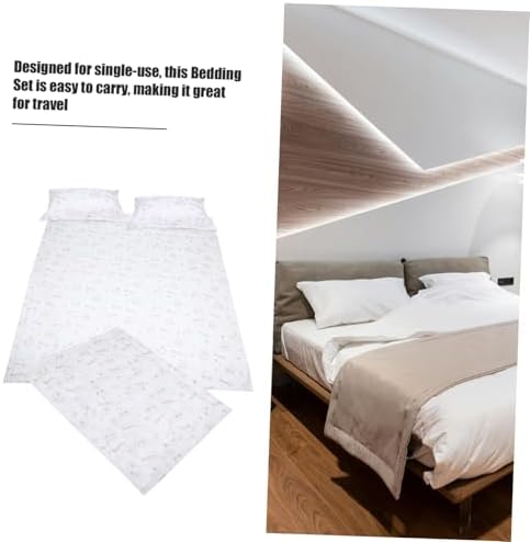MAGICLULU 1 Set Travel Bedding Sheet Pillowcase