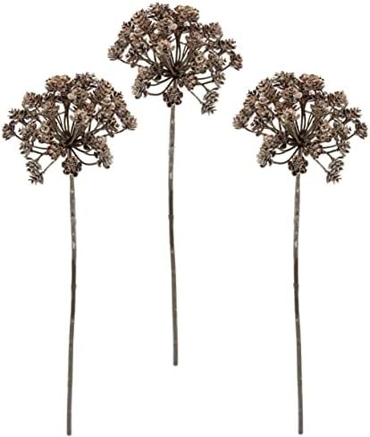 Flair Flower Metallic Dill Branch with Glitter