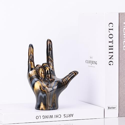 LCCCK I Love You Hand Sign Rock and Roll Statue