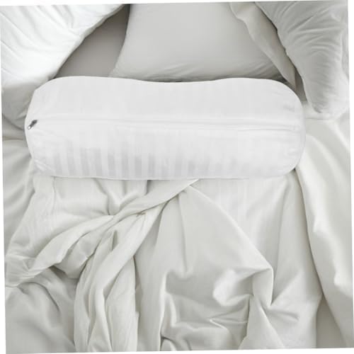 Cylindrical Zippered Pillow Covers for Waist and Neck Support