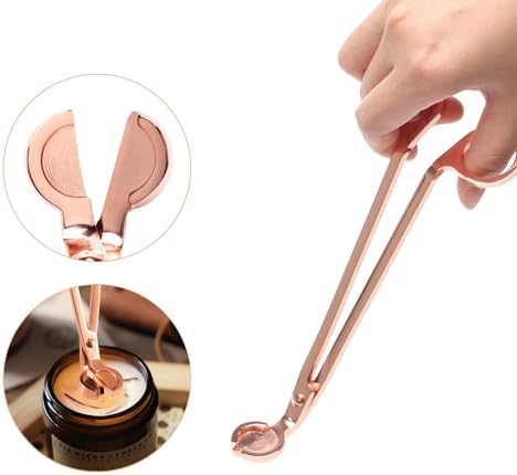 DORAFO 5 in 1 Candle Accessory Set Rose Gold