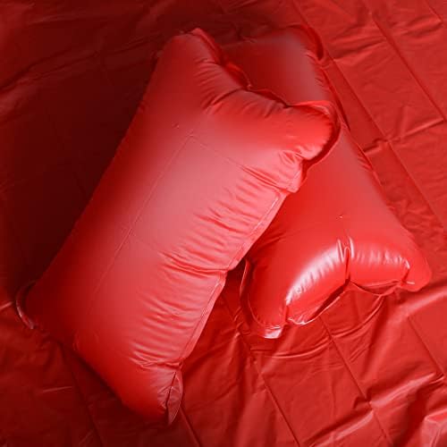 Waterproof Bed Sheets with Inflatable Pillow Full Size Set