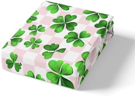 Castle Fairy St Patricks Day Twin Fitted Sheet Set