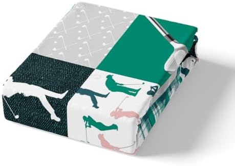 Castle Fairy Golf Themed Microfiber Sheet Set