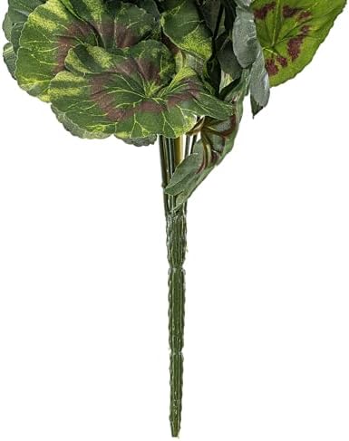 Vickerman Artificial 20 Pink Geranium Bush 4-Pack