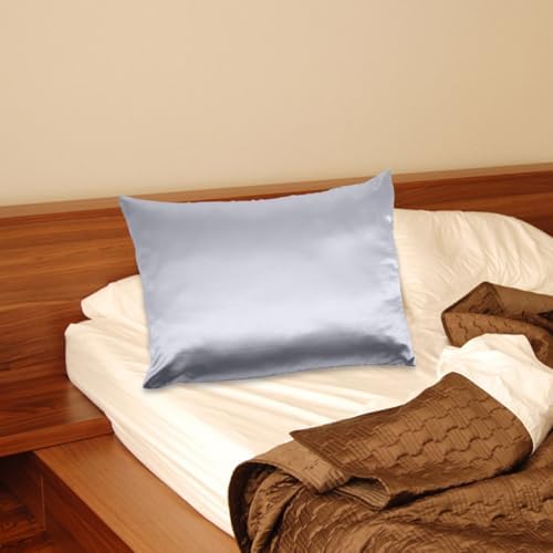 Cabilock Cooling Silk Pillow Covers with Zipper for Standard Size