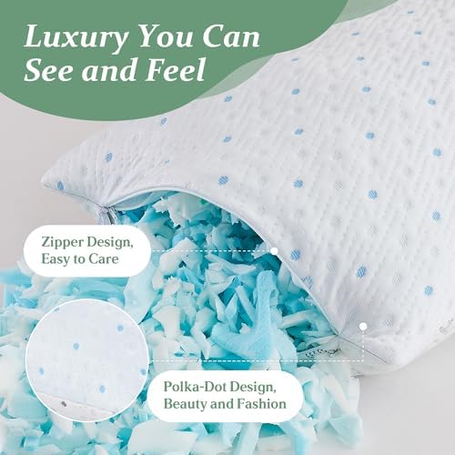 Dreamood Body Pillow Cover with Zipper 20x54 Inch