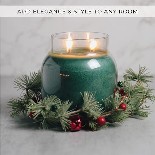 A Cheerful Giver Wreath Candle Ring