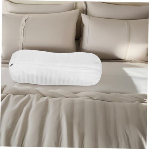 Cylindrical Zippered Pillow Covers for Waist and Neck Support