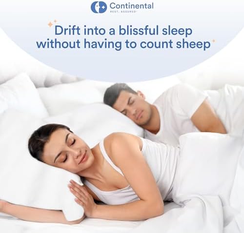 Continental Bedding Pillow Protectors - 18x18 Inch Zippered Fleece