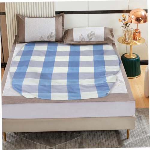 GLSTOY Twin Bed Fitted Sheet Polyester Cooling Mattress Cover 1