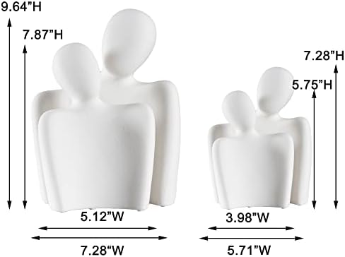 BUTILIVEEN Romantic Ceramic Couple Statue