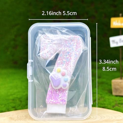 CasaPopz Dog Paw Number 4 Birthday Candle