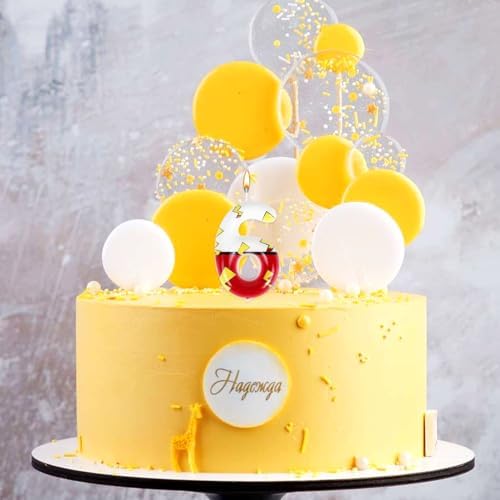 Wanlab Cartoon Number 6 Candle for Birthday Party Decorations