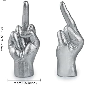 Distinctive Style Middle Finger Desk Statue - Funny Decor Gift