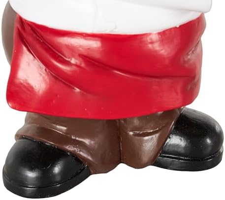 Deco 79 Polystone Chef Statue with Black Tray