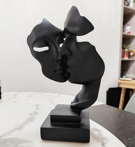 Yahu Lando Couples Kiss Abstract Sculpture
