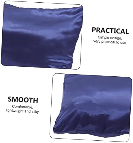 GLEAVI 2Pcs Silk Pillowcase Set for Bed