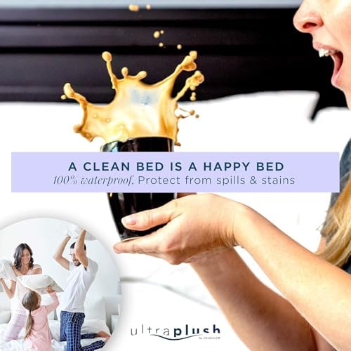 UltraBlock Ultra Plush Pillow Protector Set of 2 - King Size