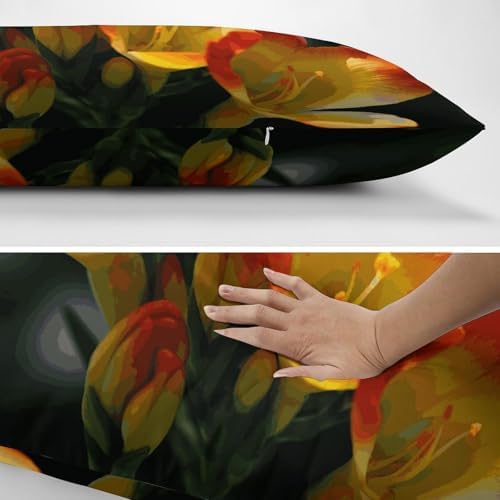 Freesia Pillowcase 30x20 Inches with Zipper