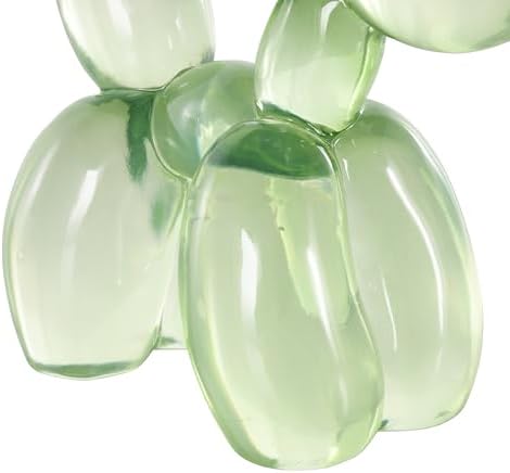 Deco 79 Resin Balloon Dog Sculpture Green