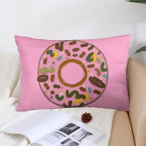 NWGHM Donut Pillowcase with Invisible Zipper