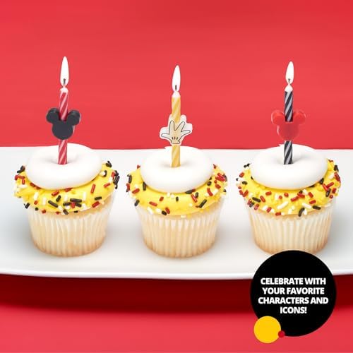 DecoPac Disney Mickey Mouse Birthday Candles