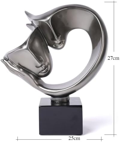 Abstract Lover Sculpture Modern Arts Decor Statue 106 Inch