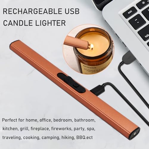 4 in 1 Candle Accessory Set with Rechargeable Lighter