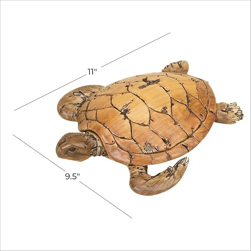 Deco 79 Polystone Turtle Home Decor Statue