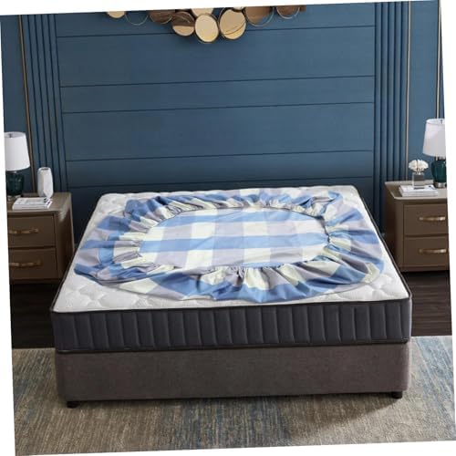 GLSTOY Twin Bed Fitted Sheet Polyester Cooling Mattress Cover 1