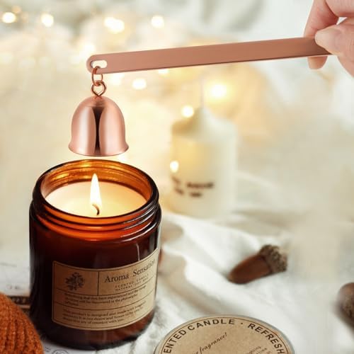 DORAFO 5 in 1 Candle Accessory Set Rose Gold