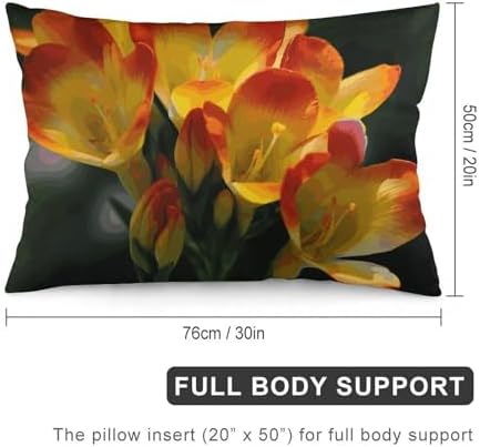 Freesia Pillowcase 30x20 Inches with Zipper