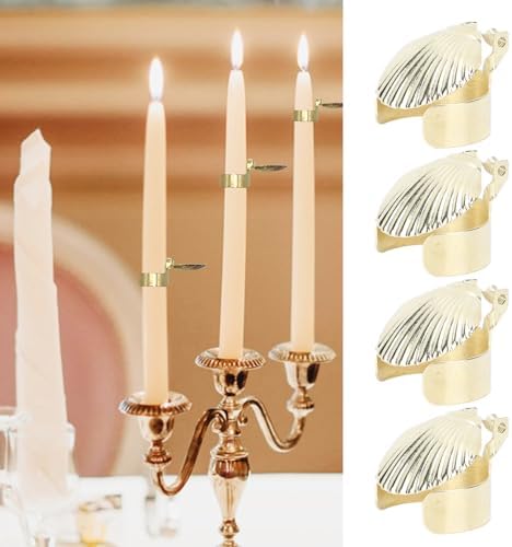 Gernie 4PCS Candle Snuffer Gold