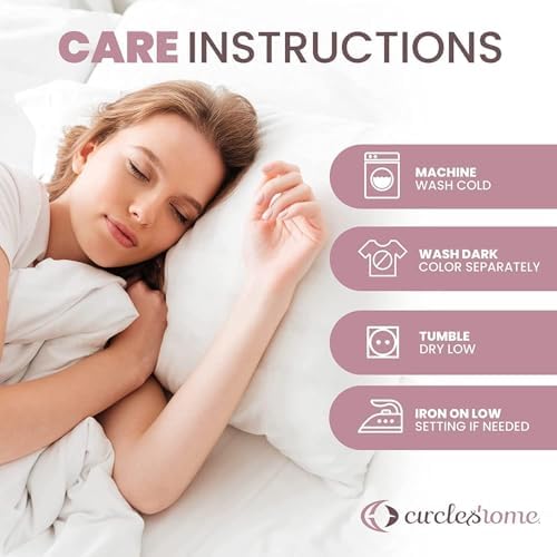 CirclesHome Pillow Protectors Single Pack Toddler