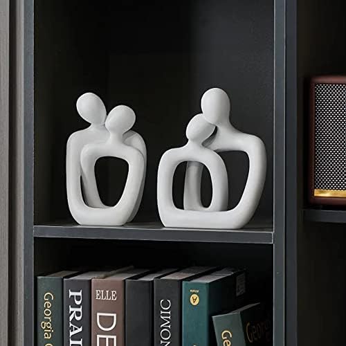 BANOMII Abstract Couple Statue Minimalist Bedroom Decor 1
