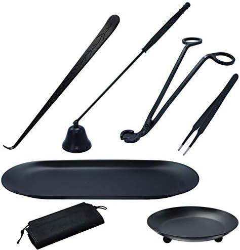 DIKOO 7 in 1 Candle Snuffer Stainless Steel Set