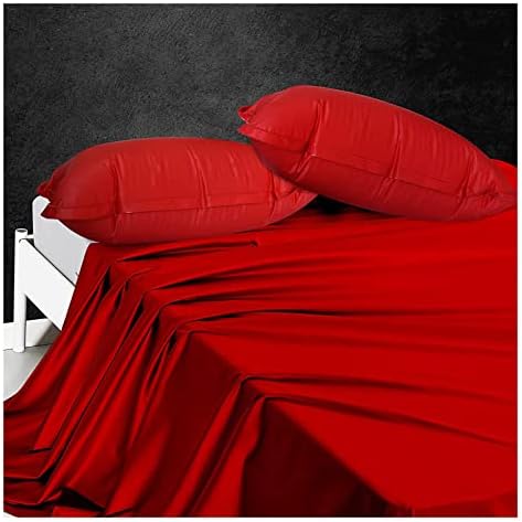 Waterproof Bed Sheets with Inflatable Pillow Full Size Set