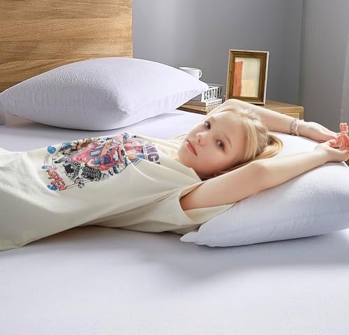 ProtectMySleep Cotton Terry Pillow Protectors - 2-Pack King Size 1