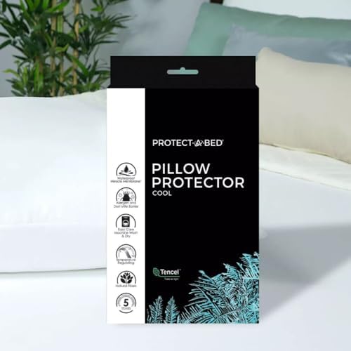 Pacific Coast Feather Protect-A-Bed Cool Pillow Protector - Queen 1