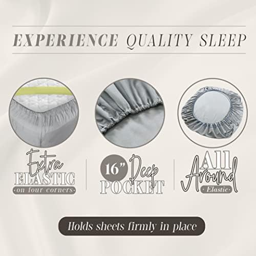 Elegant Comfort Holiday Printed 4-Piece Sheet Set