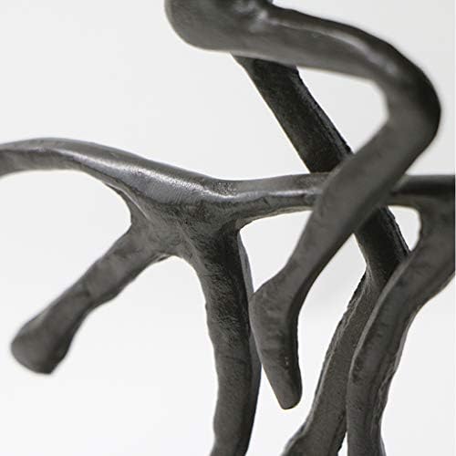 Cyclist Cast Iron Art Sculpture Home Decor