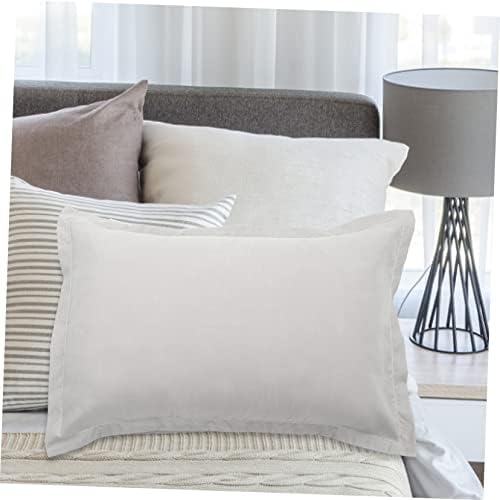 Alipis 2pcs Washable Microfiber Pillowcases for Bedroom and Hotel