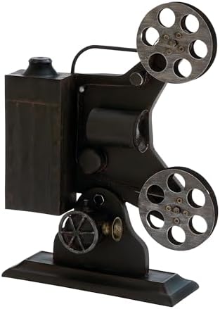 Deco 79 Vintage Camera Sculpture 14x4x19 Black
