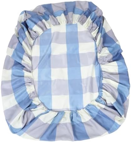 GLSTOY Twin Bed Fitted Sheet Polyester Cooling Mattress Cover 1