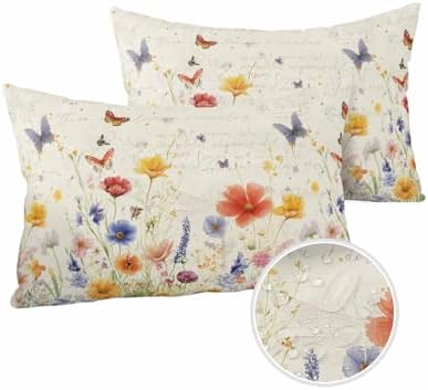 Waterproof Pillow Protector 2 Pack with Zipper 1